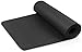 diMio XL Komfort-Gymnastikmatte Yogamatte in 185x90x1.5cm mit Tragegurt Phtalatfrei + SGS-geprüft (Schwarz., 185 x 90 x 1.5 cm (XL))