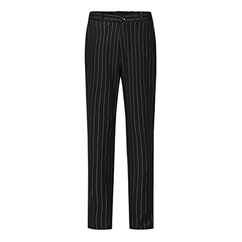 YYNUDA Women's Business Striped Suit Set 2 Piece Office Work Business Suits Blazer and Pant4