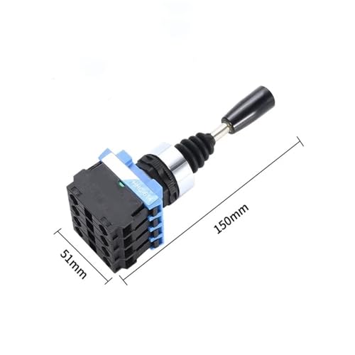 Interruptor de joystick de 22 mm HKC-614 de 4 vías con autobloqueo industrial 3
