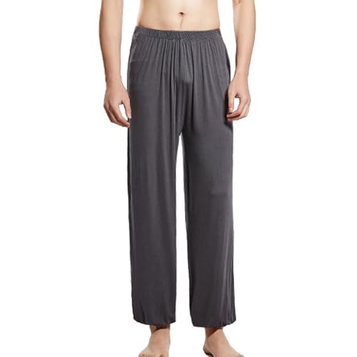 Muscularfit Mens Pajama Pants Cotton Soft Elastic Waist Everyday Loungewear Casual Bottoms Sleepwear for Men Trendy Clothes3
