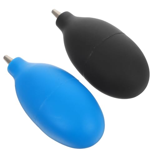 Mikinona 2個 吹?球 強力送風 キーボード カメラレンズ パソコン用ダストブロワー 手動エアブロワー 軽量 コンパクト掃除道具 電池不要で簡
