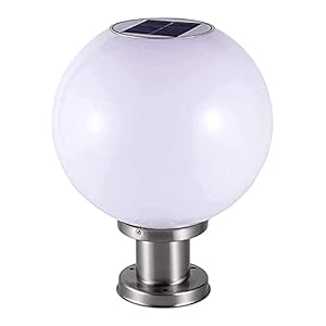 Solar Post Lights, Wall Garden Light, Outdoor Waterproof Super Bright Solar Light, Remote Control Solar Column Koplamp…