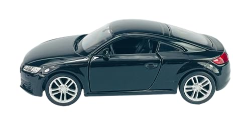 Welly A-U-D-I TT 8S Coupe Schwarz 3. Generation Ab 2014 1/34-1/39 Metall Modell Auto Die Cast Neu im Kasten