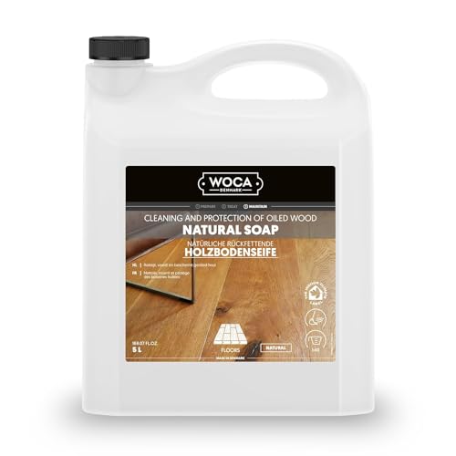 Jabón de madera WOCA 511050A, natural, volumen de 5 litros