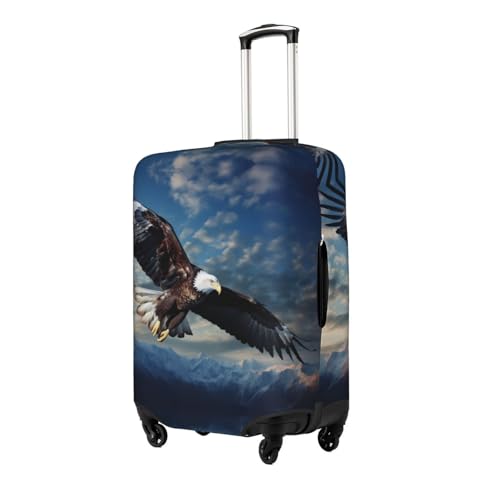 Patriotic Eagle Print Suitcase Covers For Luggage Suitcase Cover Travel Luggage Cover Fits 18-32 Inch Suitcases2