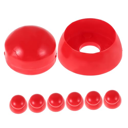SUPVOX 10pcs Plastic Nut Protection Caps for Playground Equipment Easy to Install Screw Bolt Covers Enhance Safety and Play Experience for Areas