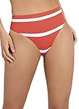 Maaji womens High Rise / High Leg Bikini Bottoms, Red, Small US