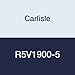 Carlisle R5V1900-5 Rubber Wedge-Band Wrapped-Molded Banded Belts, 191.1" Length, 5/8" Width, 7/8" Thickness, 12.25 lb.
