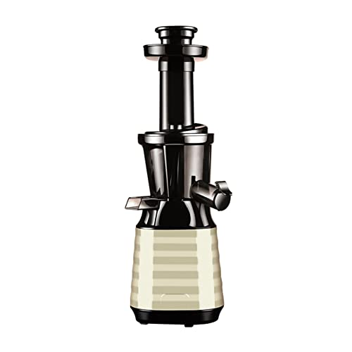 ERoomQ Juicer Machines Slow Masticating Juicer Extractor, Wide Chute Cold Press Juicer for Easy Juice and Clean, Compact Power Slow Masticating Extractor Cold Press Juicer,Gold