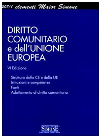 Diritto comunitario e dell'Unione Europea
