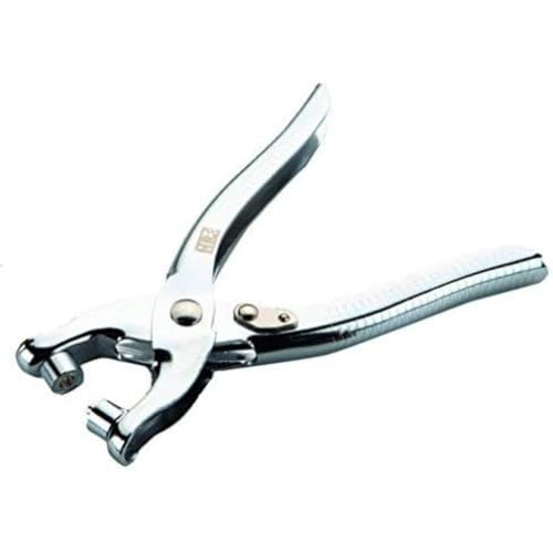 Alyco RH 170894 170894-Juego Remachadora sacabocados de 4 mm con 100 ojetes