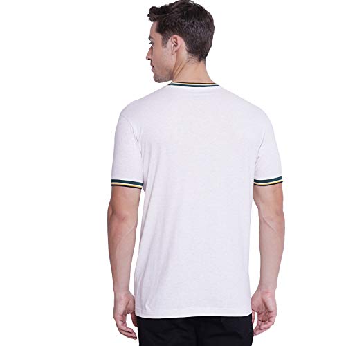 Image of Red Tape Men's Solid Regular Fit T-Shirt