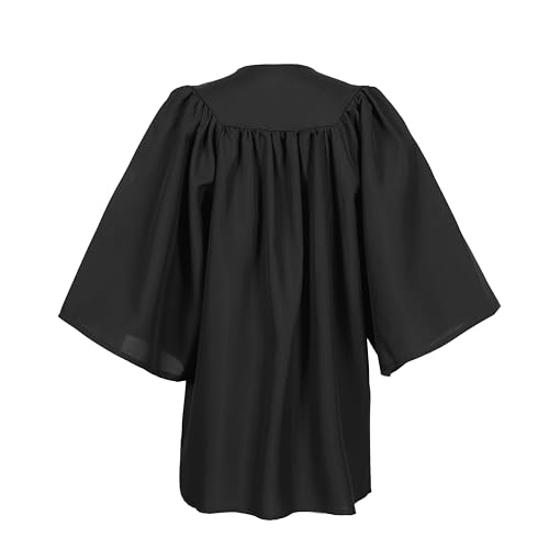 Image of Matte Kindergarten Preschool Graduation Gown and Cap Set with Year Tassel for Kids