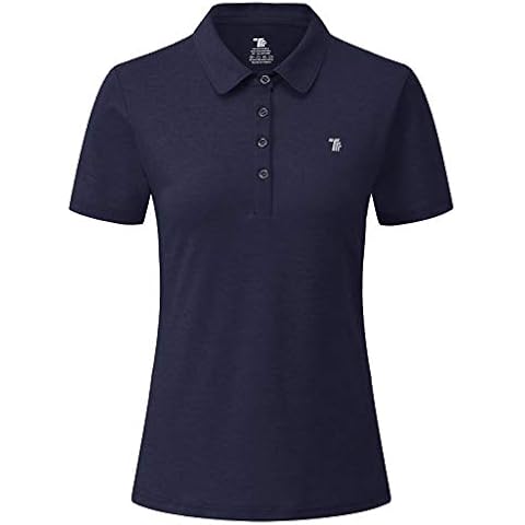 YSENTO Women's Breathable Sports Golf Polo Shirt Cover