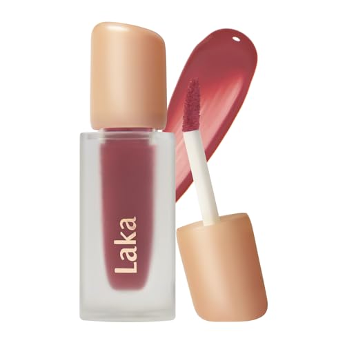 Image of Laka Fruity Glam Tint | Glowing Korean Lip Tint with Hydrating Lightweight Texture | Buildable Color, Non-Sticky High Shine Gloss | K-Beauty Korean Makeup | #171 Antique, 0.15oz