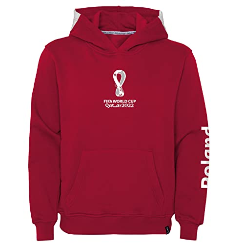 Sweat FIFA World Cup polaire femme rouge M idéal pour les soirées de match