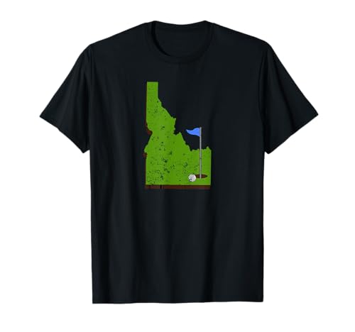 Mens Womens Boys Girls Golf Golf Swing Shirt Idaho Golf