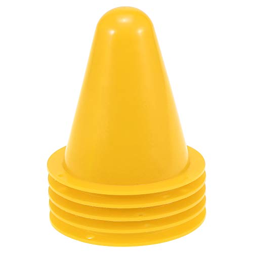 DECDEAL Pacote de 25/50 mini cones de marcador de agilidade esportiva para crianças treinamento de f
