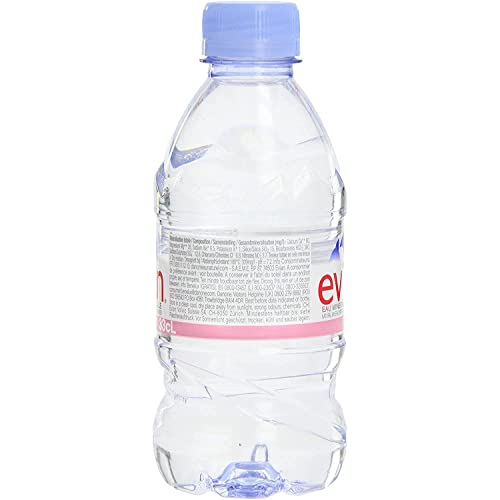 Image of Evian Eau Natural Mineral Water Bottle, 330 ml