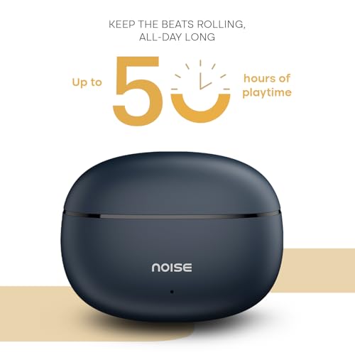 Image of Noise Buds VS501 in Ear Truly Wireless Earbuds with 50H of Playtime, Quad Mic ENC, 10Mm Driver, Dual Device Pairing, Dual Color Tones, BT V5.3 (Midnight Blue)
