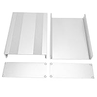 Aluminium Projektbox, Aluminiumgehäuse PCB Instrumentenkühlbox Elektronisches Projektgehäuse 54 * 145 * 200mm, für elektronische Produkte