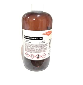 A2Z Lab / Formaldehyde 37% / High Purity / 500 ml/ (16 OZ) HDPE Bottle ...