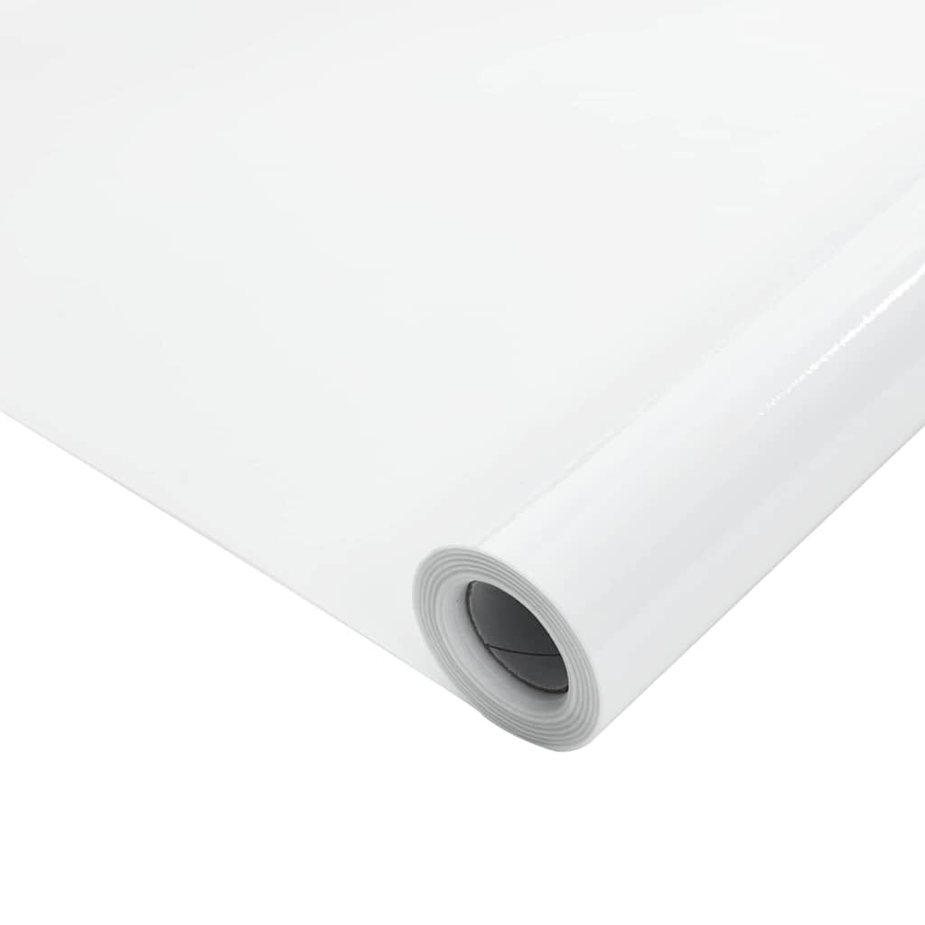 Solivagant Film de fenêtre Statique Blanc dépoli 90 x 2000 cm PVC,(3.28 KG)
