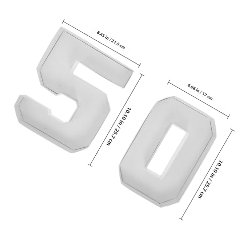 Décor élégant boîtes en papier blanc numérotées pour anniversaire sans stress