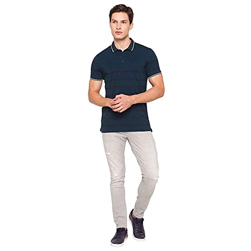 Image of Spykar Dark Tone Cotton Super Skinny Fit Mens Jeans (S211113-FSADWH-P)