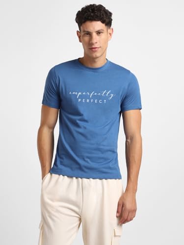 Image of Nobero 100% Cotton Tshirts for Men Combo Pack of 3 | Regular Fit | Printed | Round Neck Half Sleeve