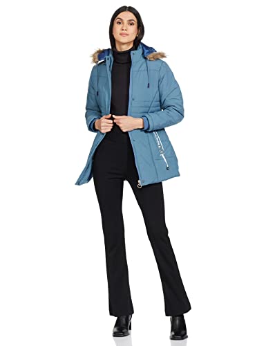 Image of Qube By Fort Collins Women's Nylon & Net Nylon Standard Length Jacket