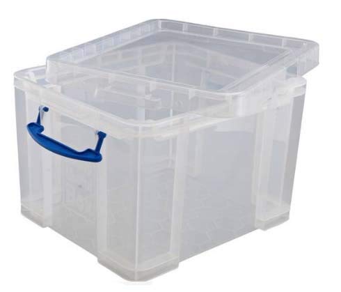 35 Litre Really Useful Plastic Storage Box - 3 Boxes.