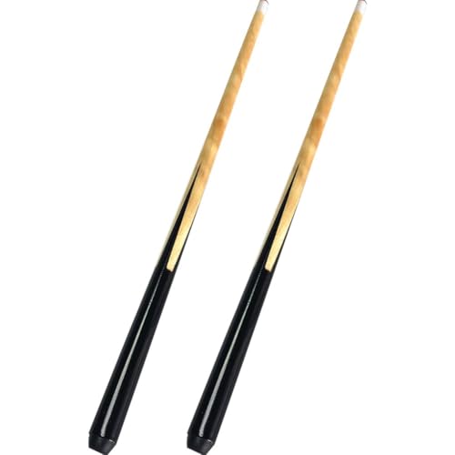 2 Piezas Taco de Billar Infantil 50 cm Madera miniatura 1