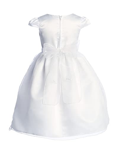 Big Girls Elegant Lace Sequin Holy First Communion Flower Girl Dress Wedding2