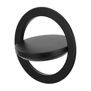 BUGUUYO Abfalleimer Schwingdeckel Edelstahl Mülleimerdeckel