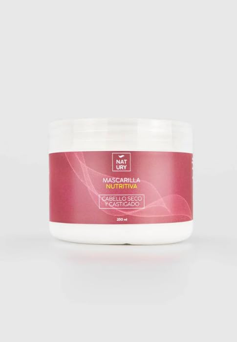 NATURY GREEN CARE - Mascarilla Pelo Seco y Dañado | Mascarila Arroz Profesional | Mascarilla Hidratante Cabello con Antioxidantes |Mascarilla Reparadora para Luminosidad |Mascarilla Pelo Profesional