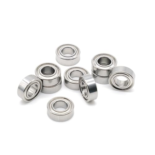 Roulements à billes S687W4ZZ en acier inoxydable 7x14x4 mm pour modélisme