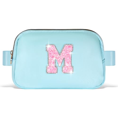 Image of Uygafly Gift for Teen Girls Kids Daughter Her - Birthday Gifts for 3 4 5 6 7 8 9 10 11 12 13 Year Old Girls,Fanny Pack Crossbody Bag Purse Belt Bag Cute Trendy Stuff | Blue,M
