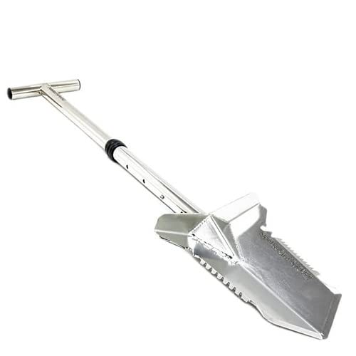 Nokta Makro Schaufel Premium - Grau - Edelstahl - Multi-Purpose Schaufel/Spaten Hybrid