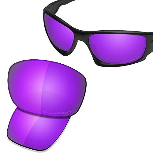 Image of SAUCER Premium Replacement Lenses for Oakley Ten X OO9128 | UV400 Protection, Anti-Scratch, Precise Fit & Enhanced Clarity