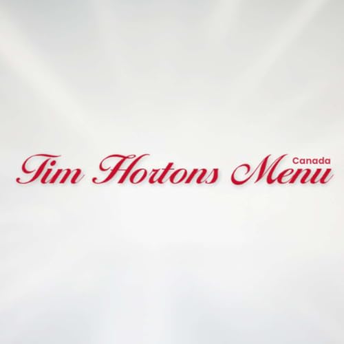 Page de couverture de Tim Hortons menu Canada's