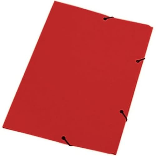 Pasta c/Elástico Papelão Ofício Vermelha - Frama