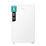 Hisense FV78D4AWE Congelatore Monoporta Verticale a libera installazione, 3 Cassetti, Classe E, Capacità netta 61 Litri, Bianco