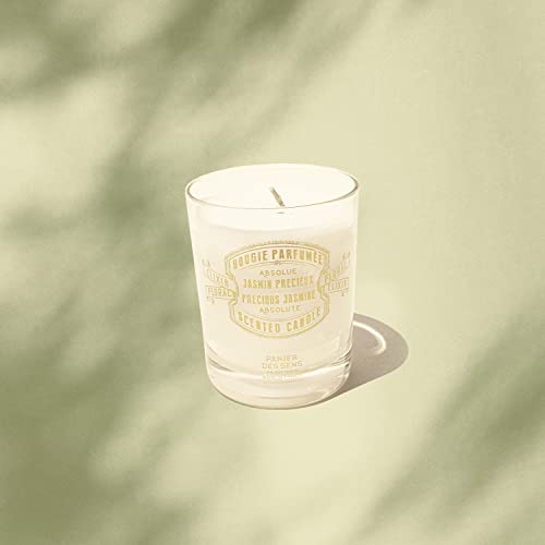 Panier des Sens, Jasmine Candle, Scented Candles for Home & Room Decor, Fall Candle, 100% Natural Cotton Wick, Made in France - Image 3
