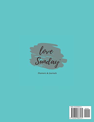 Weekly Planner 2020 : The Best is Yet to Come.: Large 8.5 x11 Pretty blue matte cover, two pages for each week, full page monthly calendar, ... A great gift. (Positive Planners) image 4