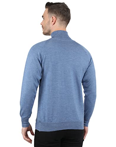 Image of Monte Carlo Men Wool High Neck Pullover Sweater