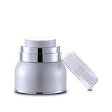 5 unids tarro cosmético vacío acrílico crema latas botella de vacío prensa tarro crema muestra frascos cosméticos...