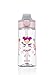 SIGG Miracle Fairy Friend Kinder Trinkflasche (0.45 L), robuste Kinderflasche aus Tritan, mit auslaufsicherem Deckel, Wasserflasche mit Silikon Mundstück & Strohhalm