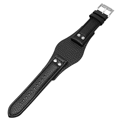 Correa de reloj de cuero genuino evita rozaduras pulsera de 22mm para Fossil CH2592