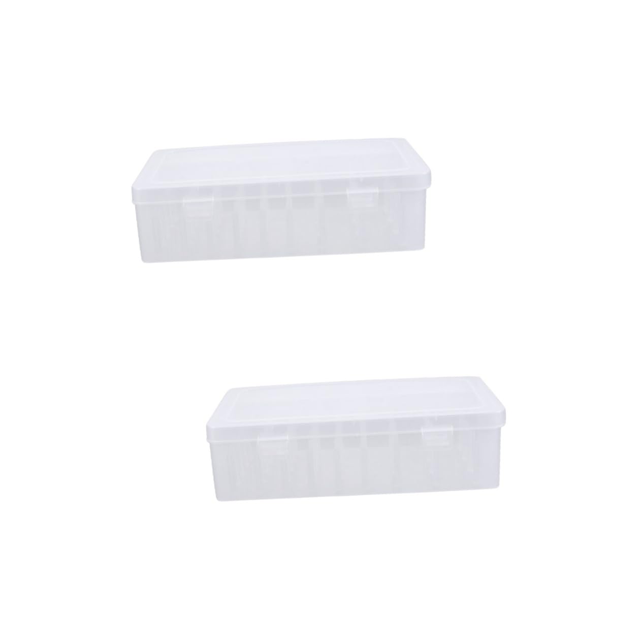 ARTIBETTER 42 Slots Transparent Sewing Thread Holder Case Box Durable Storage for Thread Spools Portable and Lightweight Lock Keep Clean for Crafting and Organization